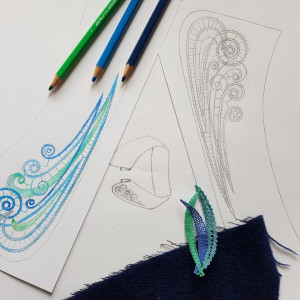 Idrija lace patterns design online course 