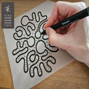 Tečaj risanja vzorcev za idrijsko čipko – risanje čipkarskega vzorca za klekljanje