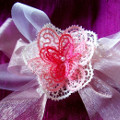 Poroke nevesta kolekcija Rococo ogrlica rožnata